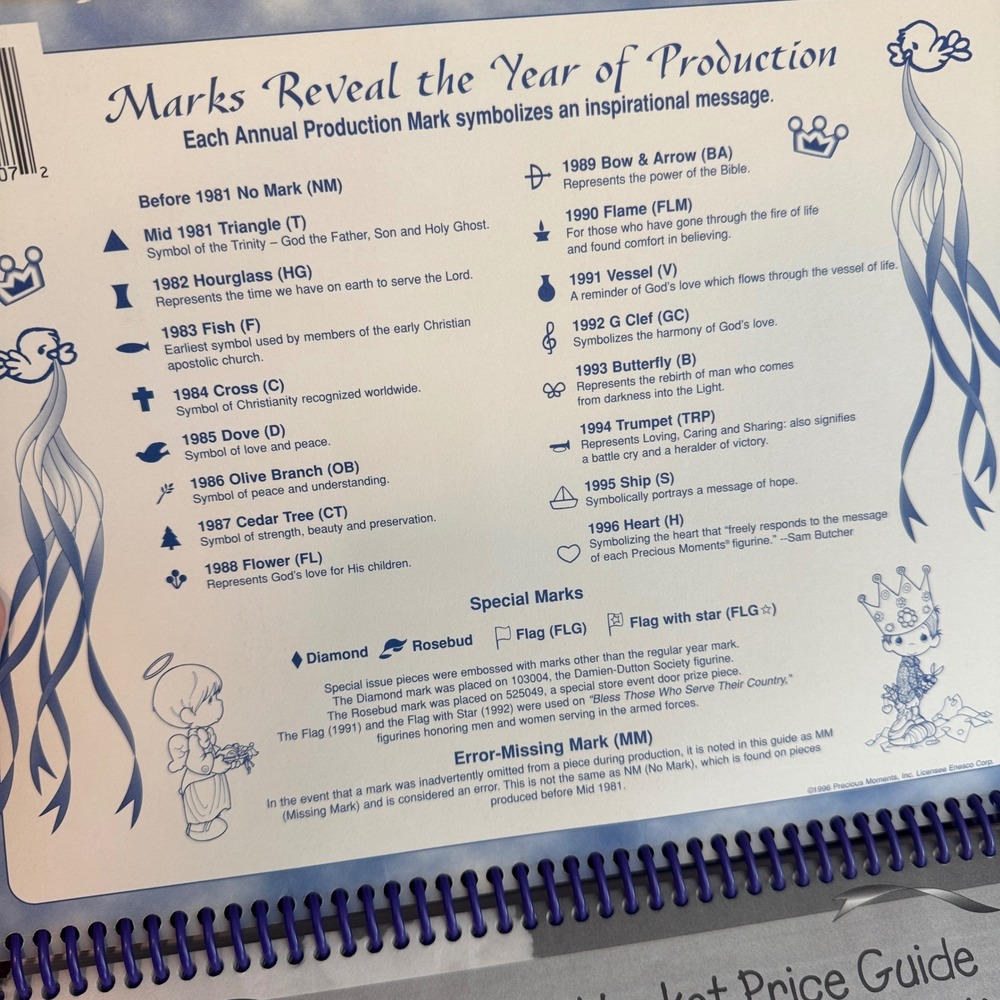 Rosie Wells Precious Moments Secondary Market Price Guide 14th Ed Enesco 1996 - Picture 5 of 10